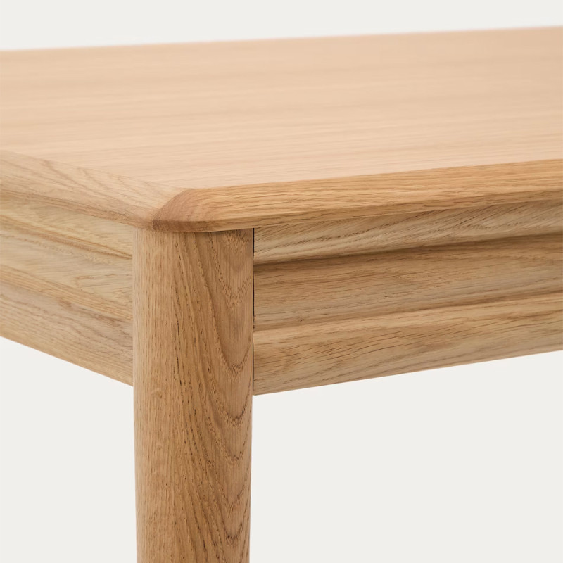 Pikendatav tammepuidust laud 160 (200) x 90 cm Lenon