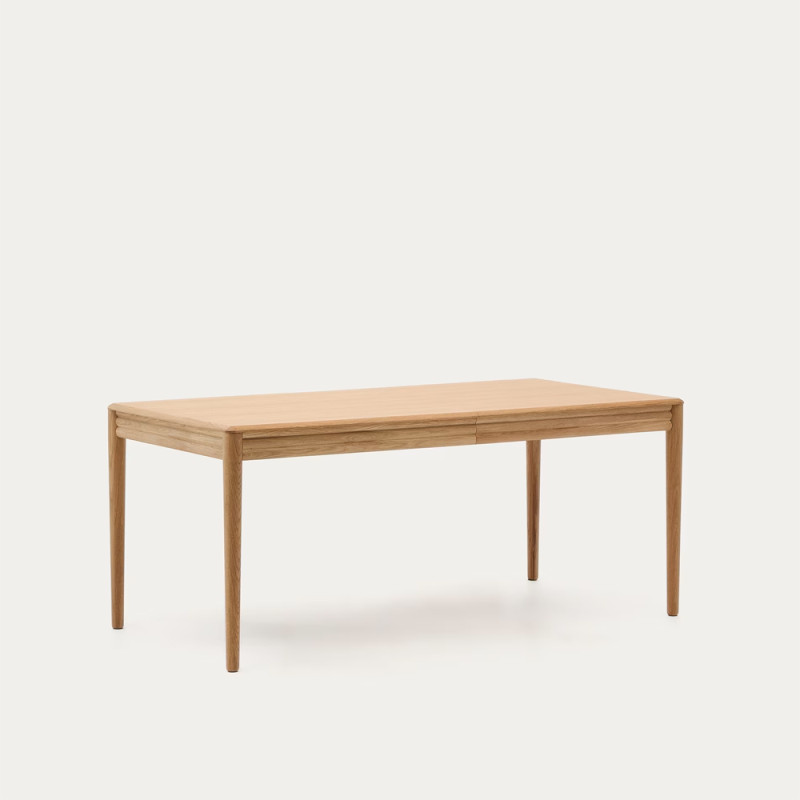 Pikendatav tammepuidust laud 160 (200) x 90 cm Lenon