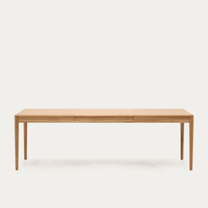 Pikendatav tammepuidust laud 160 (200) x 90 cm Lenon