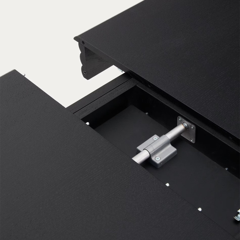 Must pikendatav laud 160 (200) x 90 cm Lenon