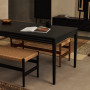 Must pikendatav laud 160 (200) x 90 cm Lenon