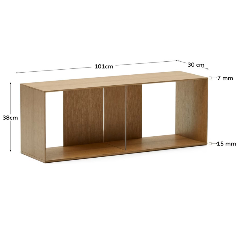 Neljaosaline moodulriiulite komplekt 168 x 76 cm Litto