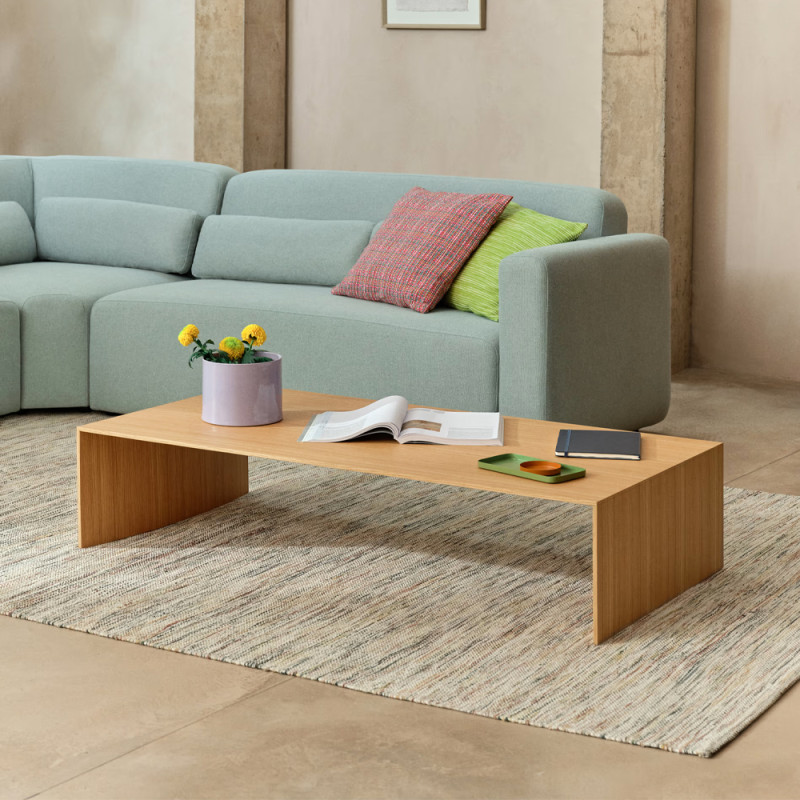 Oak coffee table 140 x 70 cm Litto