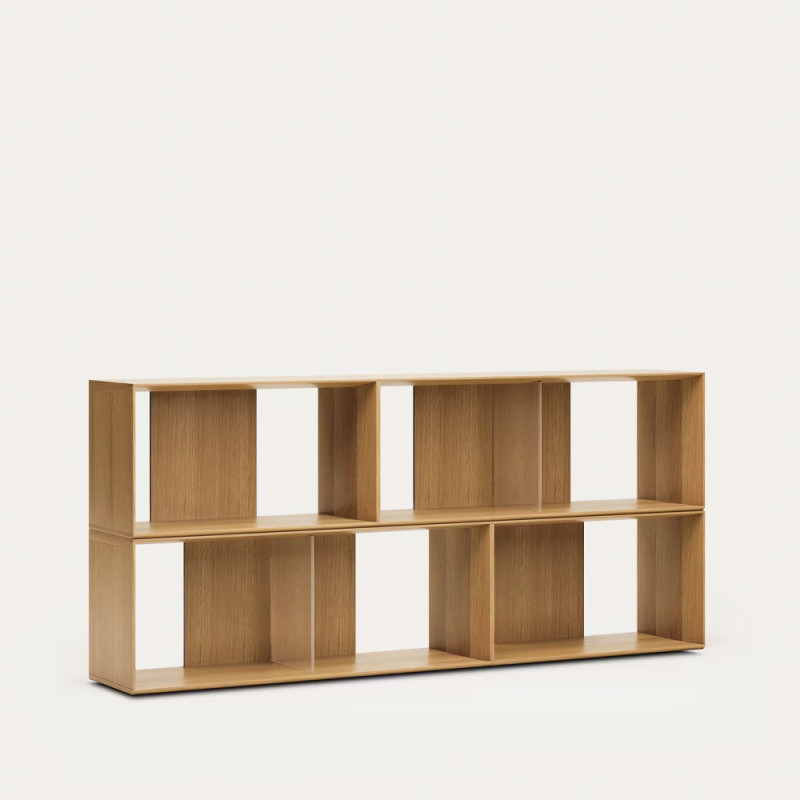 4-piece modular shelving set 168 x 76 cm Litto