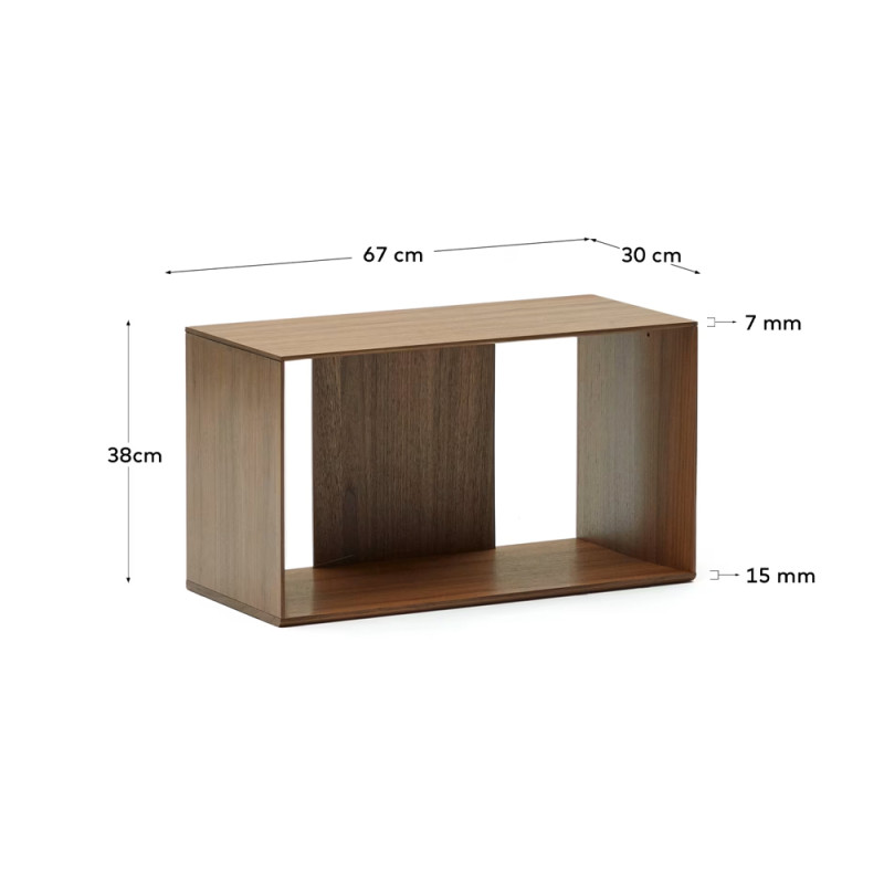 6 riiulimoodulist koosnev komplekt 168 x 114 cm Litto