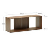 6 riiulimoodulist koosnev komplekt 168 x 114 cm Litto