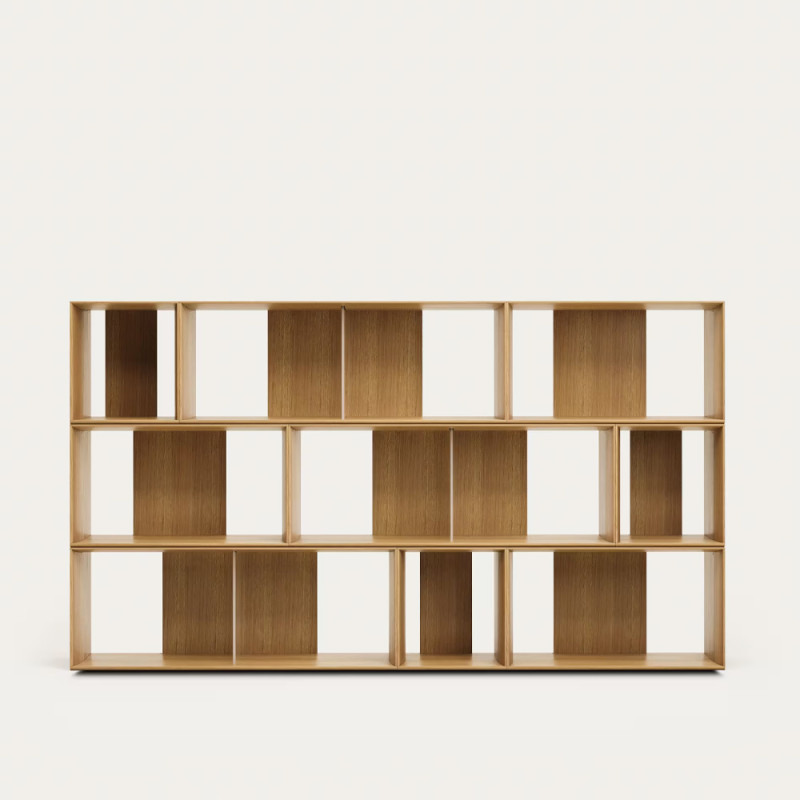 9 riiulimoodulist koosnev komplekt 202 x 114 cm Litto