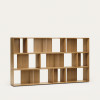 9 riiulimoodulist koosnev komplekt 202 x 114 cm Litto