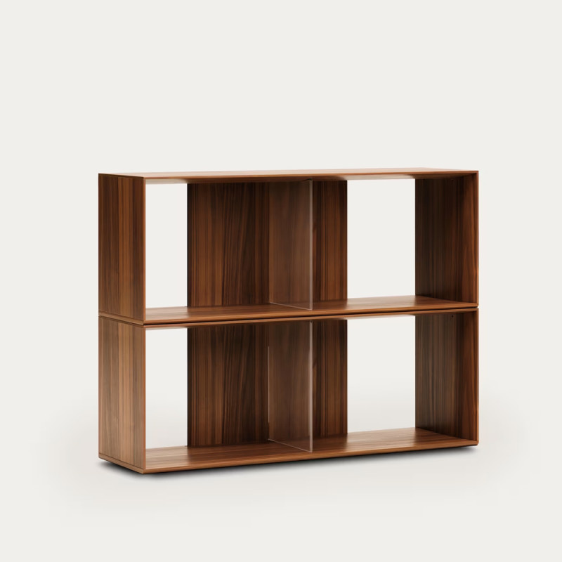 Kahest põrandal seisvast moodulriiulist koosnev komplekt 101 x 76 cm Litto