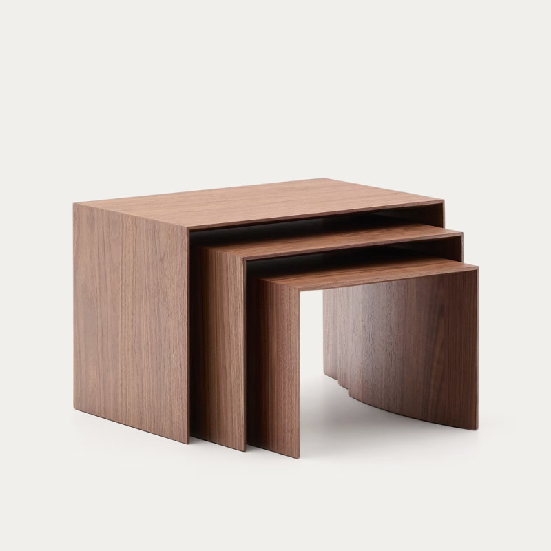 Set of three nesting tables Litto