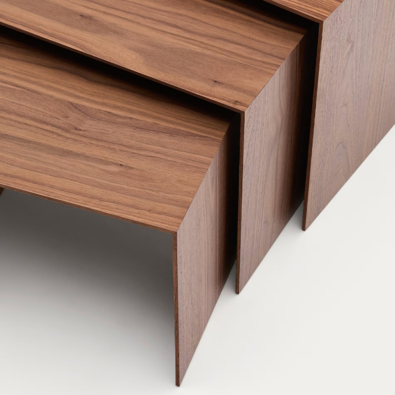 Set of three nesting tables Litto