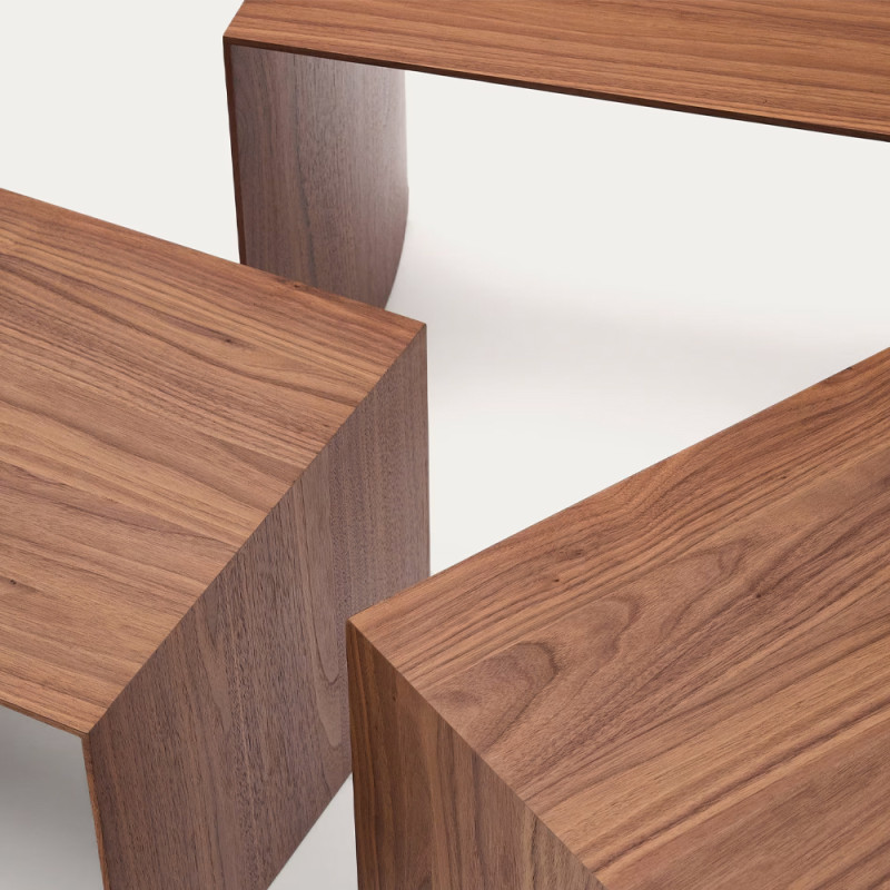 Set of three nesting tables Litto