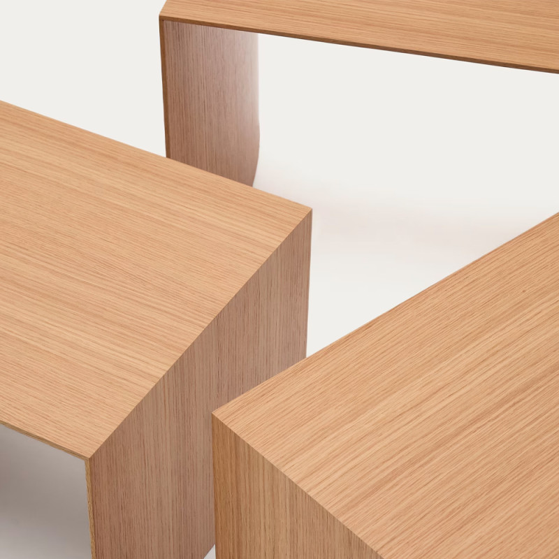 Set of three nesting tables Litto
