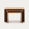 Set of three nesting tables Litto