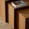 Set of three nesting tables Litto