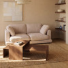 Walnut coffee table 140 x 70 cm Litto