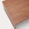 Walnut coffee table 140 x 70 cm Litto