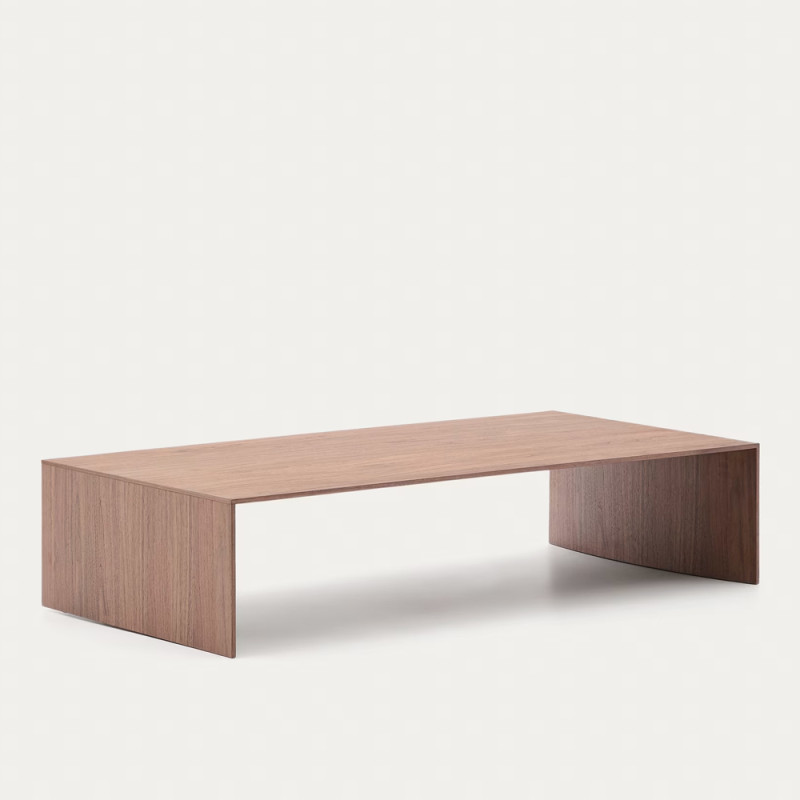 Walnut coffee table 140 x 70 cm Litto
