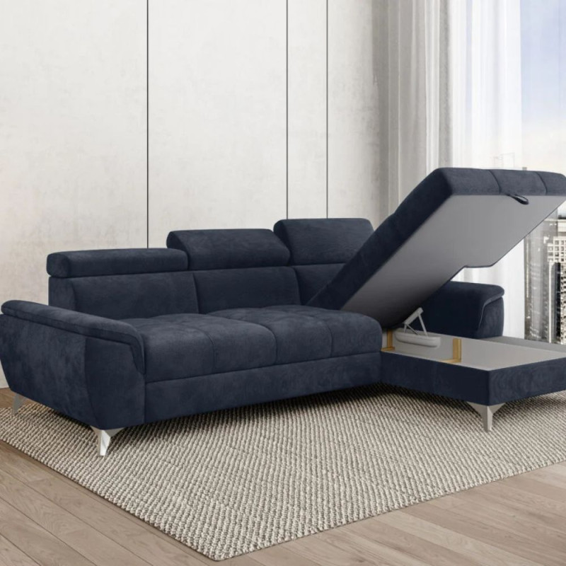Corner sofa bed Lugano S