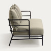 Three-seater garden sofa Mareluz
