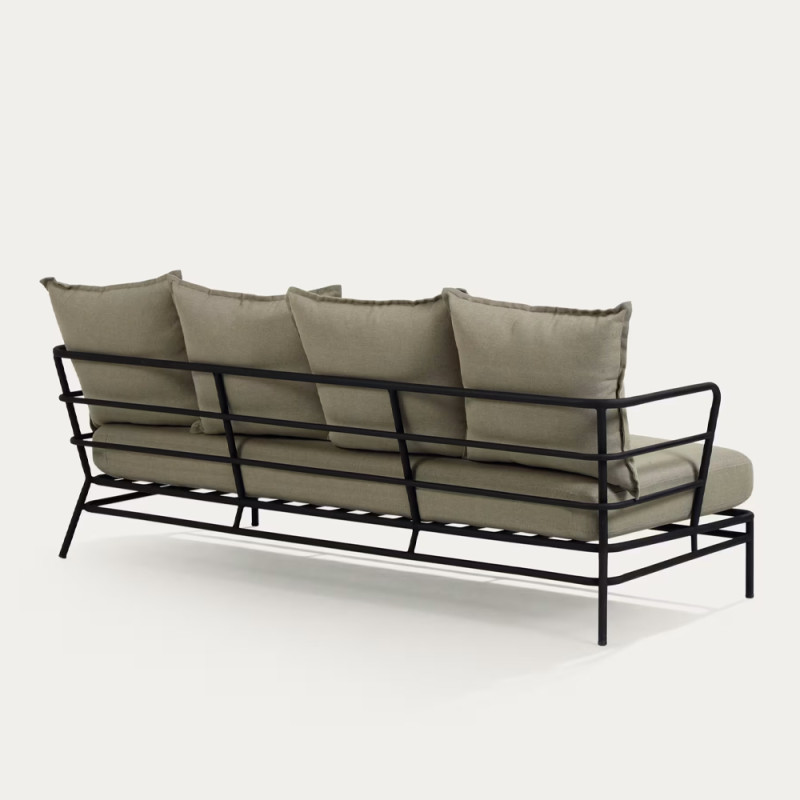 Three-seater garden sofa Mareluz