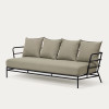 Three-seater garden sofa Mareluz