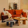 Велюровый раскладной диван Bloom