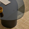 Karastatud klaasist kohvilaud 82 x 74 cm Olir