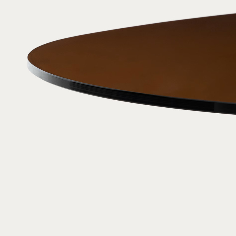 Karastatud klaasist kohvilaud 140 x 80 cm Olir