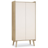 Riidekapp Vintage Fresh 2-ukseline