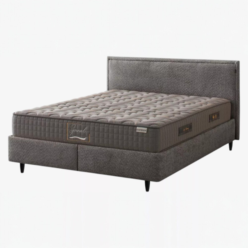 Кровать двуспальная Aura 160х200 с ящиком для белья, с подъемным механизмом