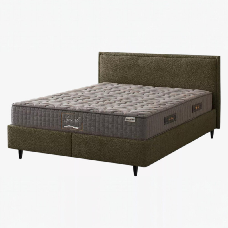 Кровать двуспальная Aura 160х200 с ящиком для белья, с подъемным механизмом
