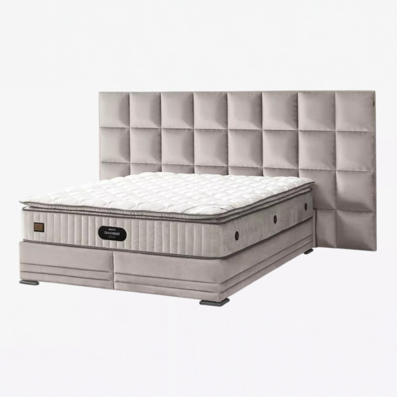 Voodi Grand Rest Max 160×200 kaheinimese peatsi, tõstemehhanismi ja pesukastiga