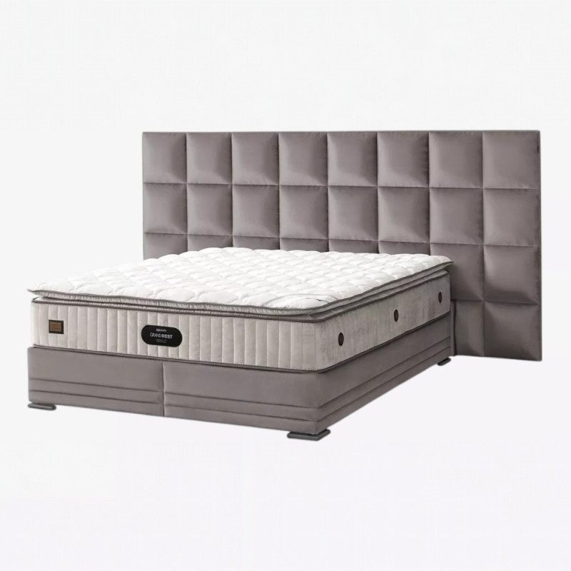 Voodi Grand Rest Max 160×200 kaheinimese peatsi, tõstemehhanismi ja pesukastiga