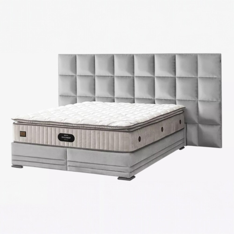 Voodi Grand Rest Max 180×200 kaheinimese peatsi, tõstemehhanismi ja pesukastiga