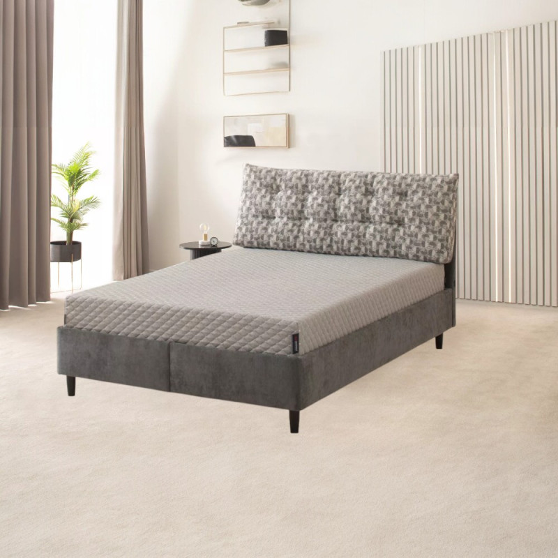 Bed Reston Double 160x200 with Storage Drawer