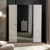 Wardrobe Claire 4 Door with mirror
