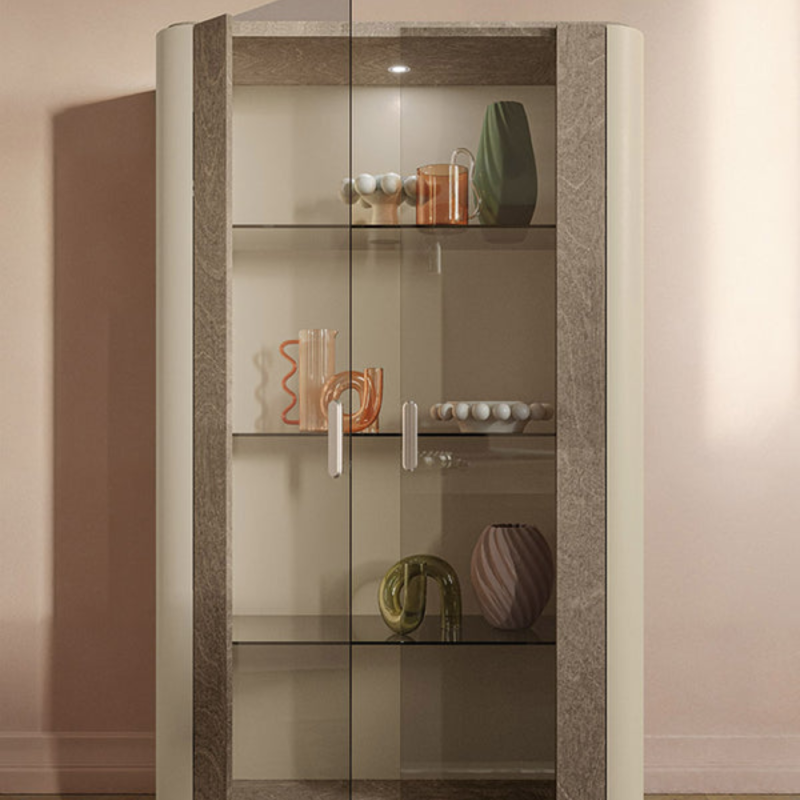 Vitriinkapp Hebe 2-ukseline