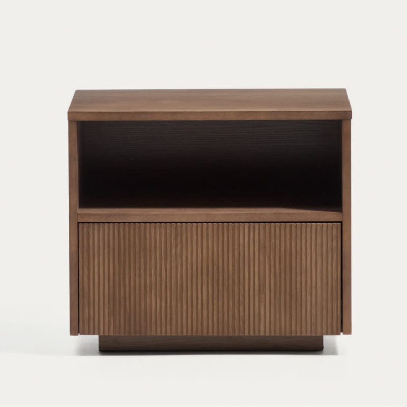 Nightstand Helvine ash veneer