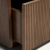 Nightstand Helvine ash veneer