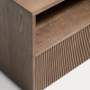 Nightstand Helvine ash veneer