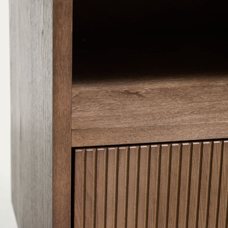 Nightstand Helvine ash veneer