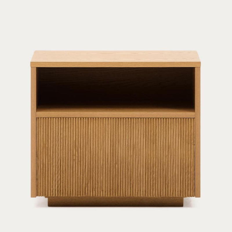 Nightstand Helvine oak veneer