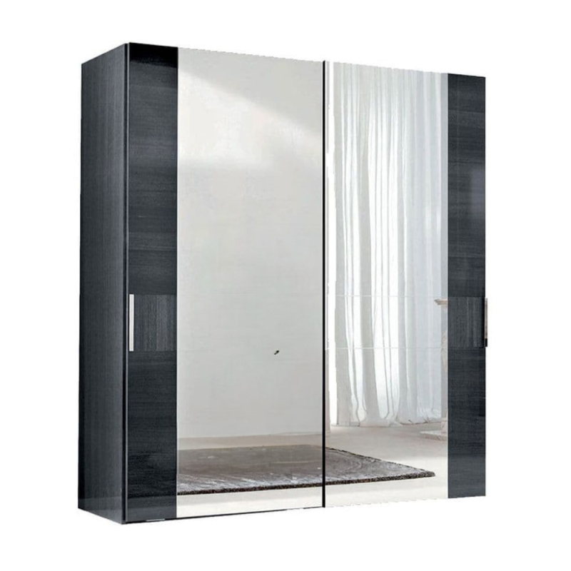 Riidekapp Montecarlo 2-ukseline peegliga 228х68х239 cm