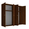 Riidekapp Eva 4/D