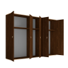 Riidekapp Eva 5/D
