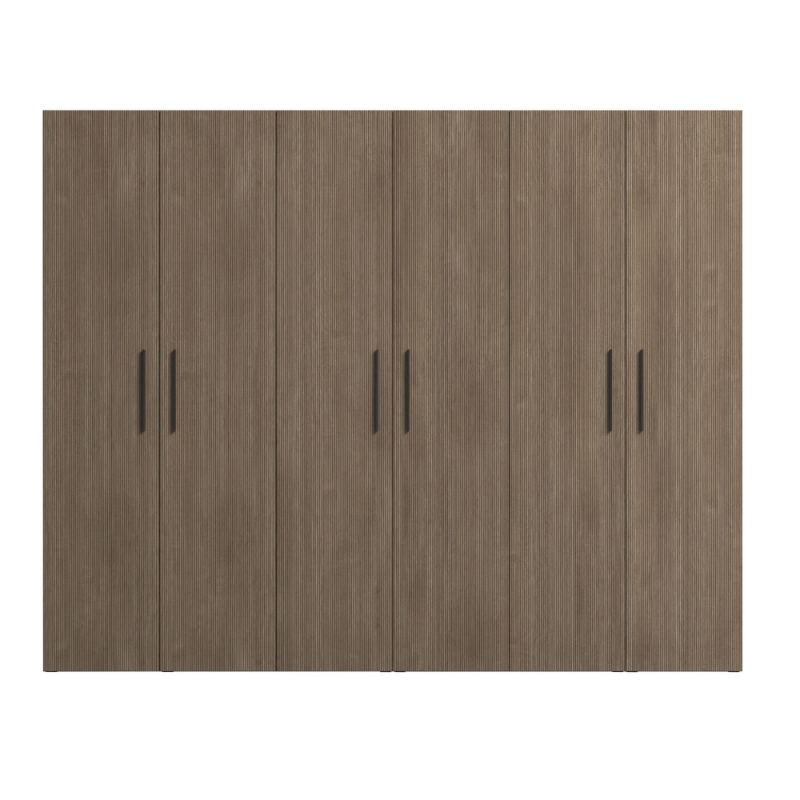 Riidekapp Hexagon 6-ukseline 282х60х227 cm