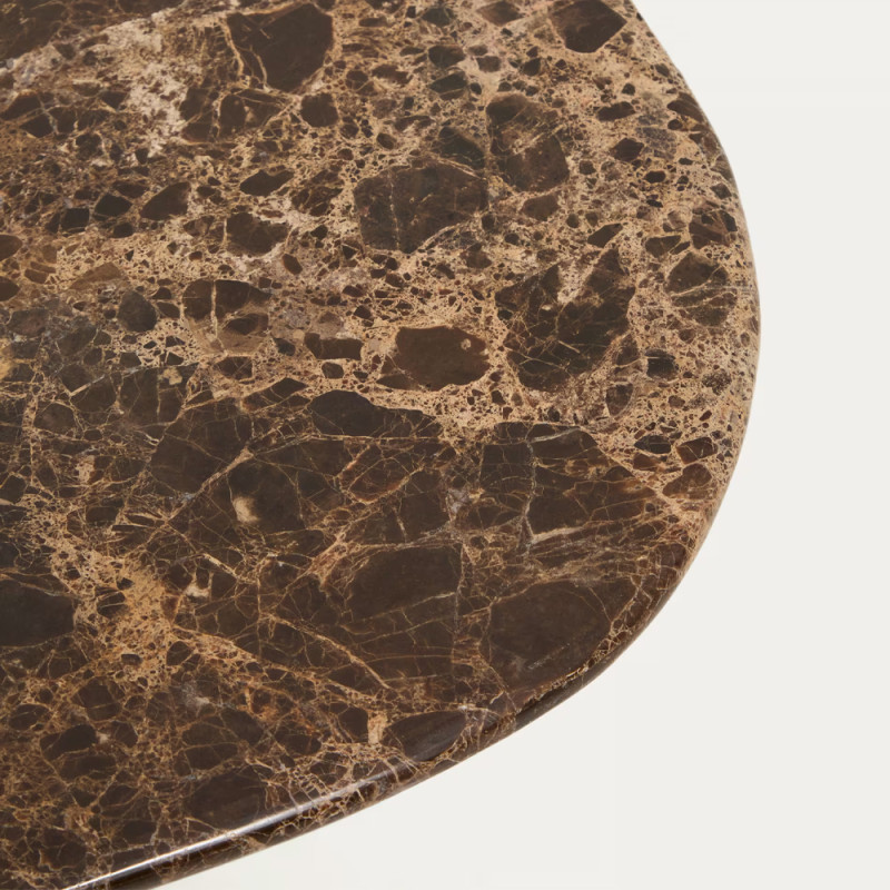 Coffee table 147 x 65 cm with marble Pirita