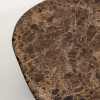 Coffee table 147 x 65 cm with marble Pirita