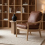 Armchair on a wooden frame Revir in classic style